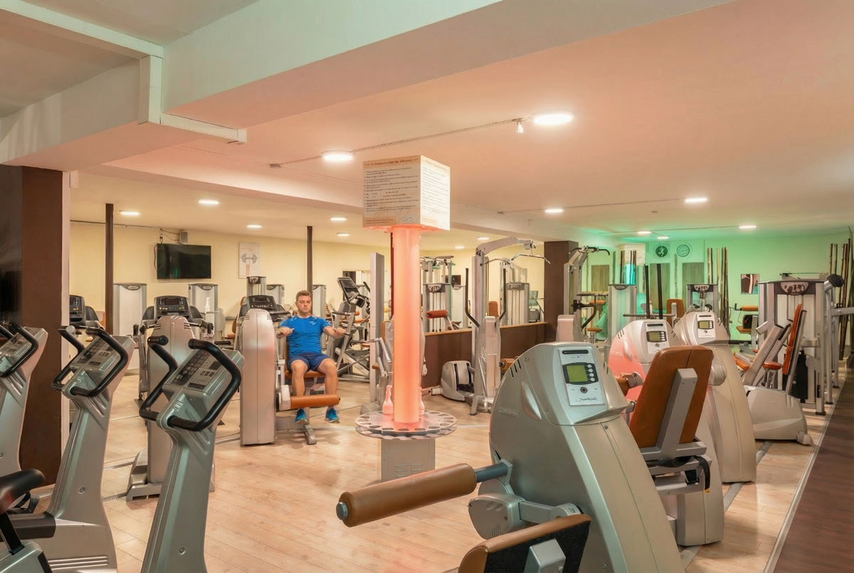 Fitnessstudio Zirkeltraining